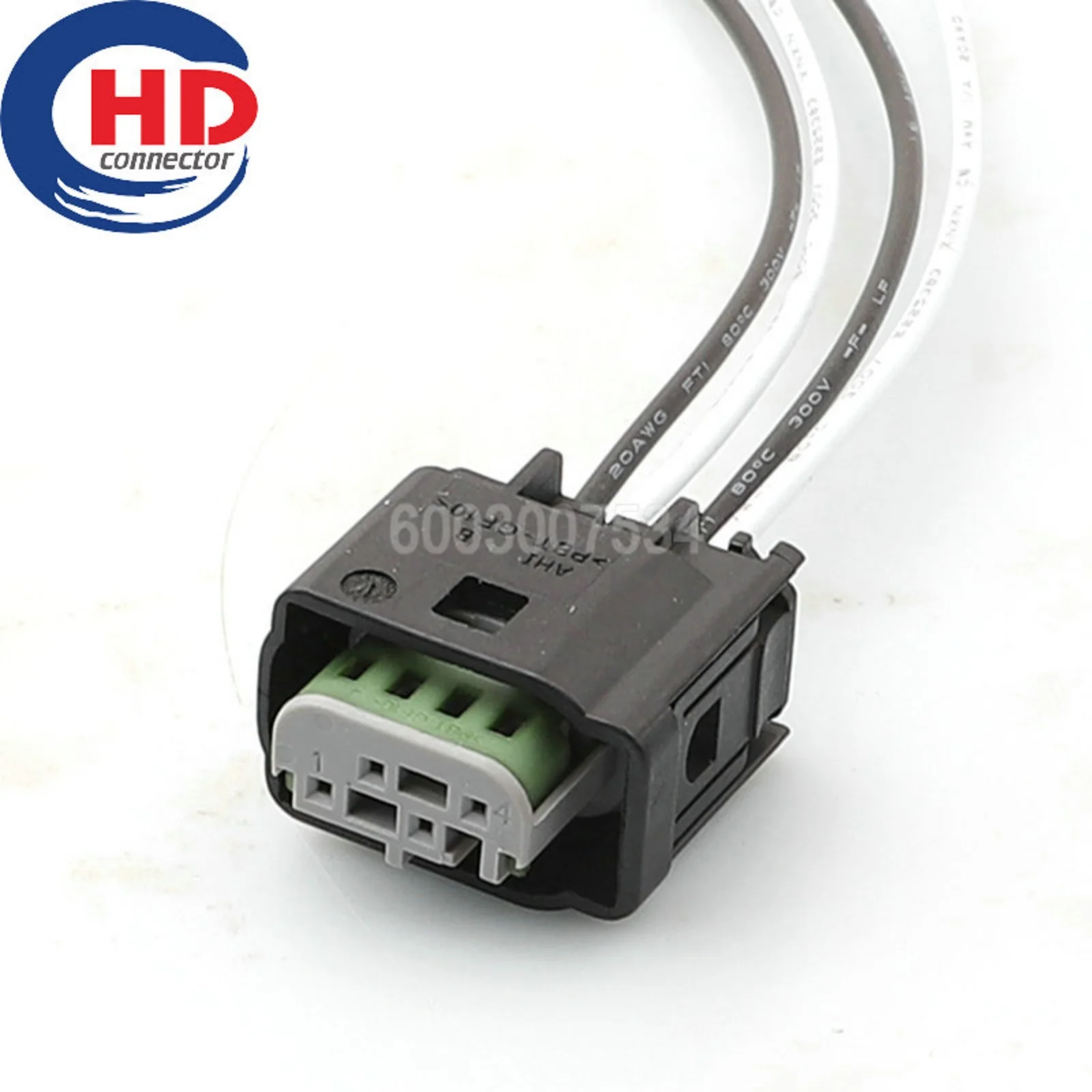TE Tyco AMP 4 Pin Female Waterproof Oxygen Sensor AV Video Audio Plug BMW Auto Connector 2-967640-1
