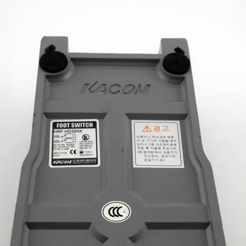 Interruttore a pedale in lega di alluminio coreano Kaikun HRF-HD32NX controller a pedale per cesoia 2a + 2b