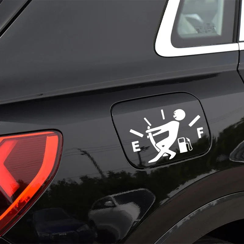 Fun Hellaflush Reflective Vinyl Car Sticker, Pull Fuel Pointer To Full Decal for Car Interior Modification