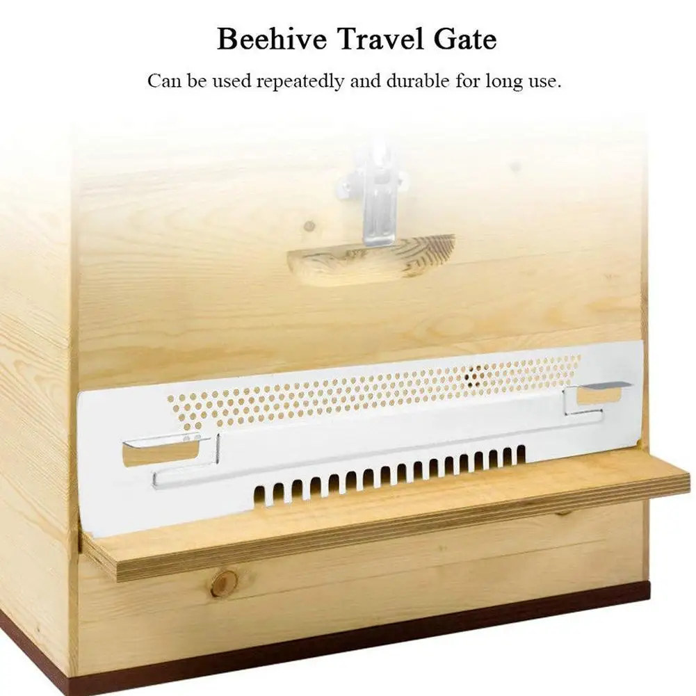 1Pcs Bee Hive Sliding Mouse Guards Travel Gate Beekeeping Equipment Breeding Tool