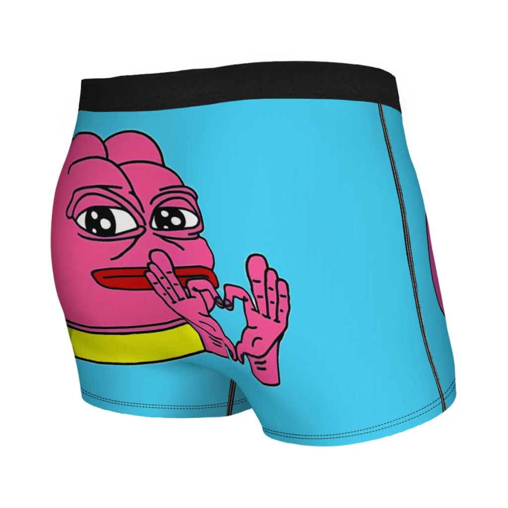 Pink Pepe Love Underpants Homme Panties Male Underwear VentilateShorts Boxer Briefs