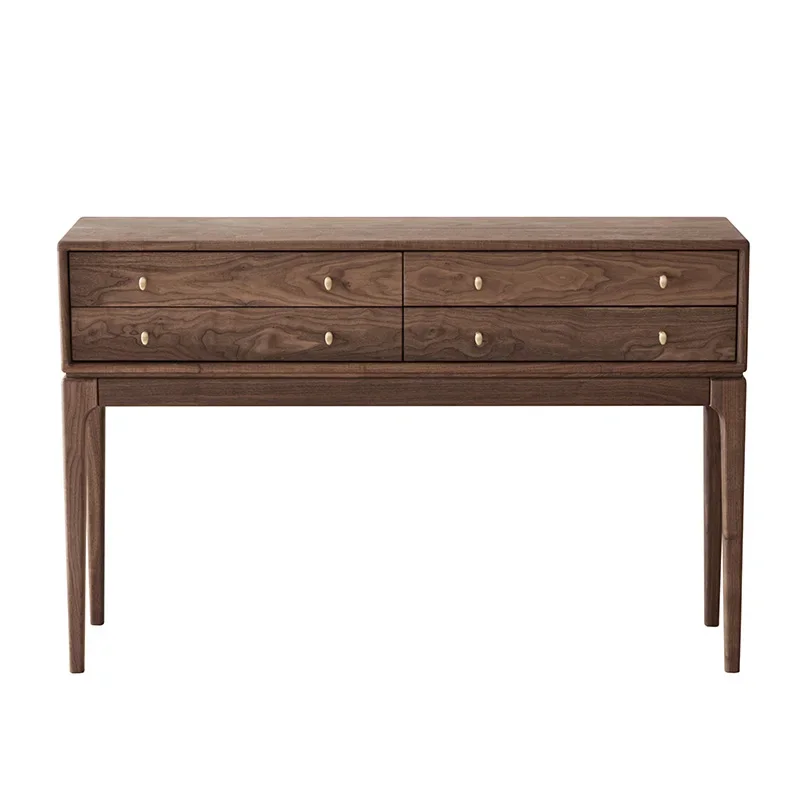 

Black walnut porch table, locker, aisle, side cabinet, long strip, a few cases, a few high feet