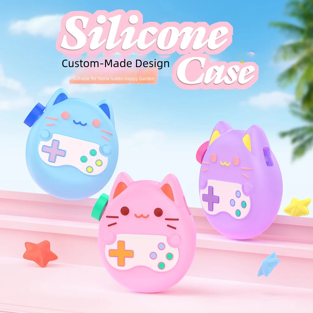 Per Tamagotchi Paradise Custodia in silicone Elegante antiscivolo Ultra-sottile Liquido Custodia protettiva carina Soft Shell Accessori per giochi Parti