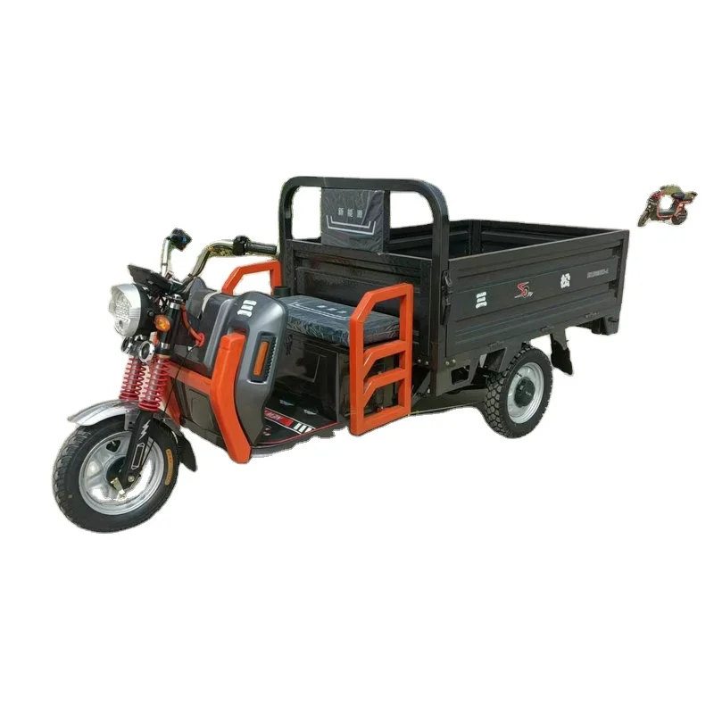 

Factory Best Quality Cargo Electric Tricycles 60V 1000w Battery Power Wheel Electric Cargo Bike in Big Stock Tricycle Bike Cargo