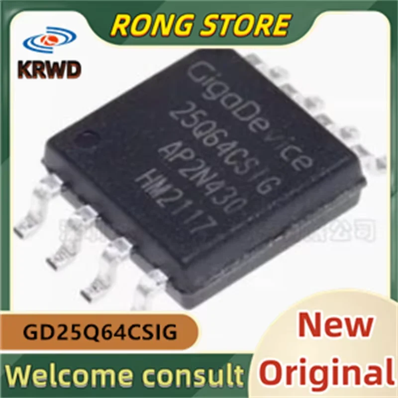 (10PCS) New and Original Chip IC GD25Q64CSIG  25Q64CSIG SOP8