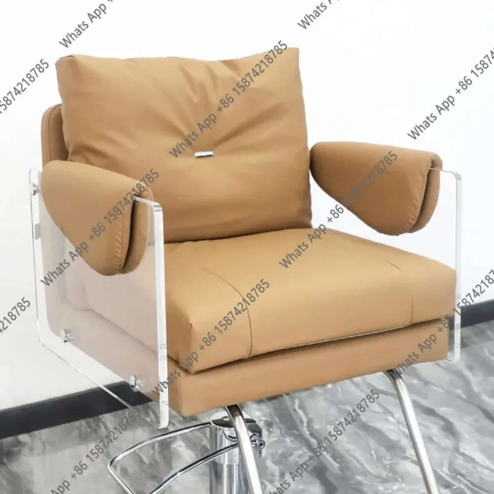 

M32 High-end Hair Salon Chair Special Liftable Hair Cutting Chair New Acrylic Hair Cutting Chair