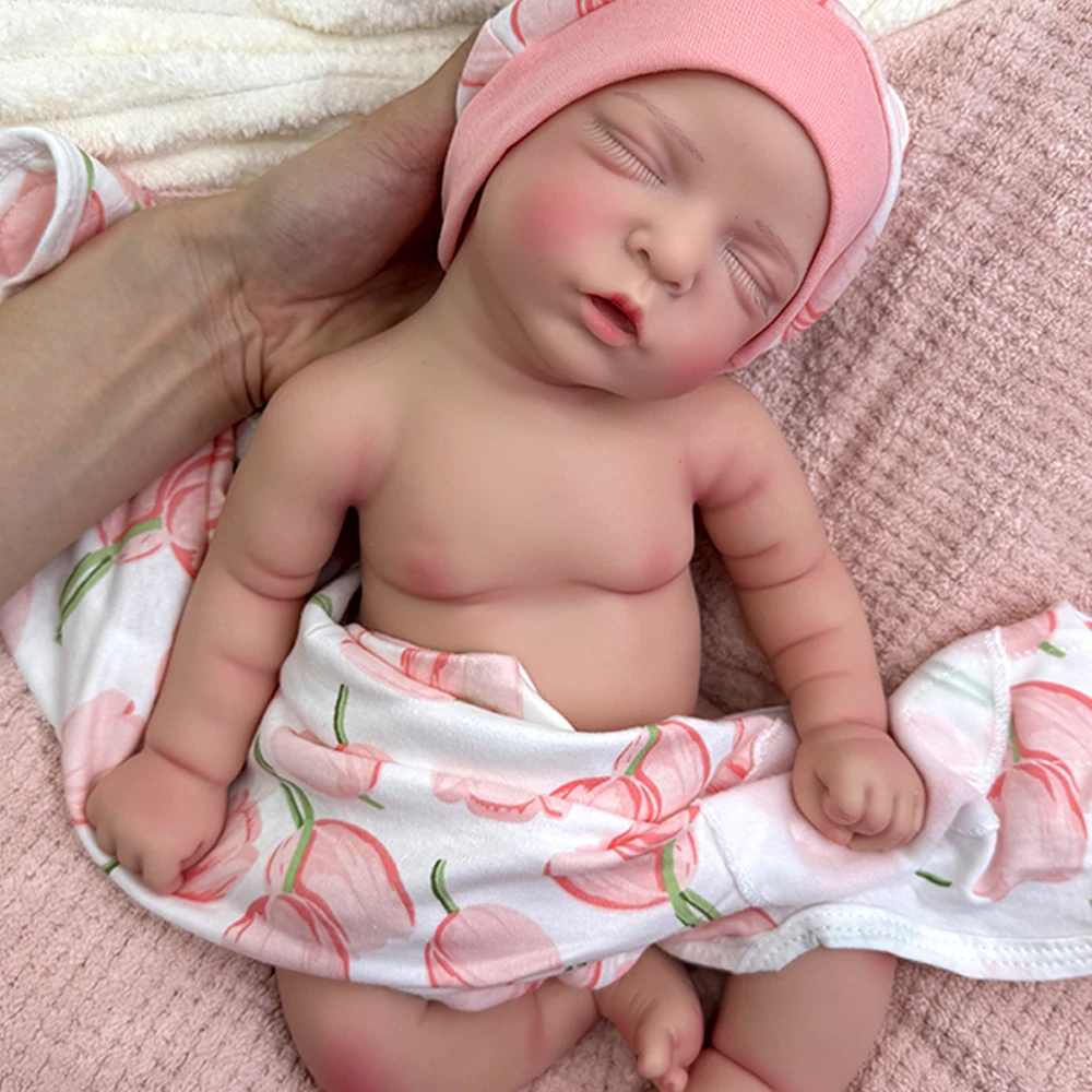 ตุ๊กตาซิลิโคนเหมือนจริงขนาด 20 นิ้ว ตุ๊กตาเด็กผู้หญิงเหมือนจริง งานปั้นที่ทาสีหรือไม่ทาสี ของสะสม ของเล่น DIY สำหรับเด็ก นักสะสมตุ๊กตา Reborn