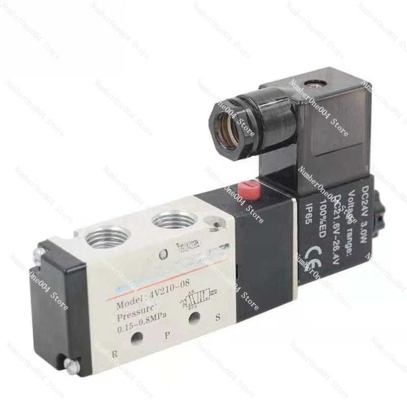 

Электромагнитный клапан для кромкооблицовочного станка, 5/2-ходовой пневматический клапан направленного действия