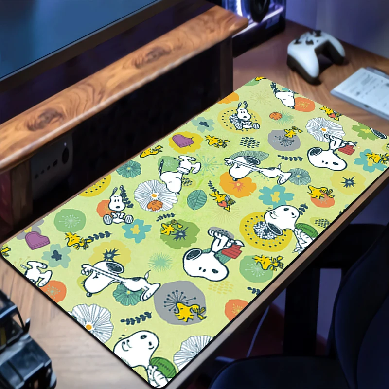 

Mouse Pad Cartoon S-snoopy Gaming Home Mousepad Keyboard Pad Office Carpet Laptop Mice Pad Fashion Brand Accessories Desk Mat