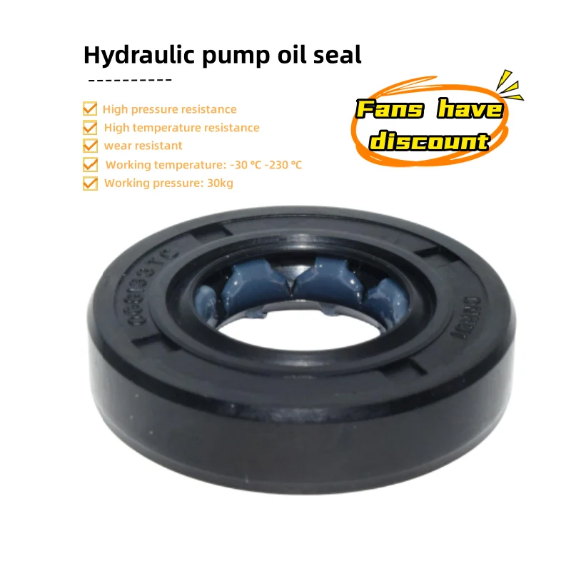 

NBR TCV Pressure Shaft Oil Seal ID17-70mm*OD40-100mmHydraulic Pumpconcrete mixer High quality high voltage resistance