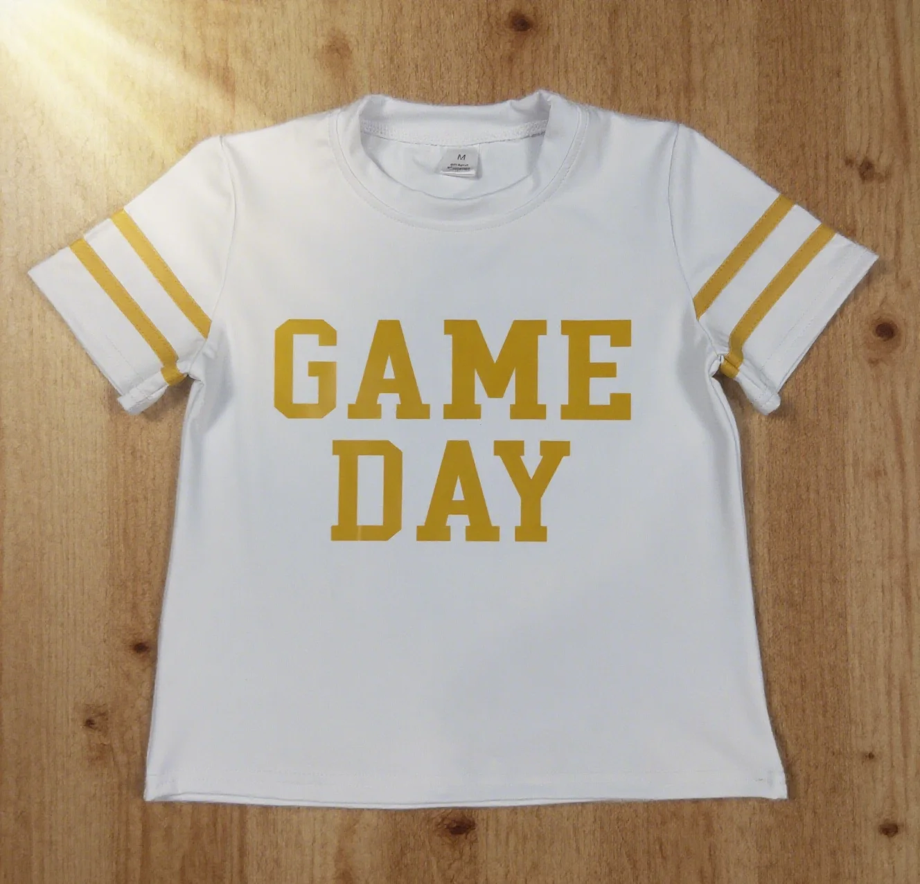 

Z818-17 GT1101 Children Boutique Clothes Short Sleeve Letter Print Top Kids Girls Shirt