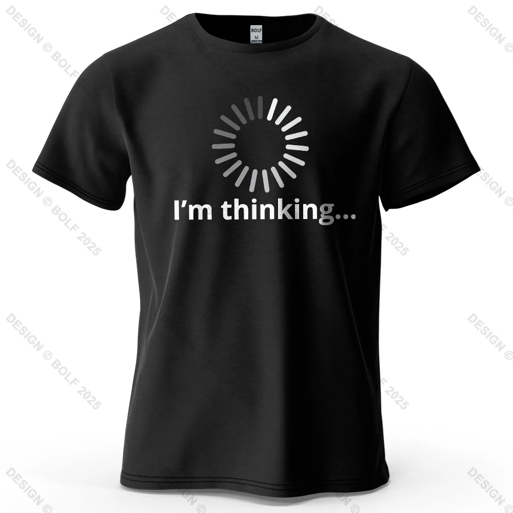 I'm currently considering purchasing this creative printed men's T-shirt It is made of 100% pure cotton and has a loose-fitting