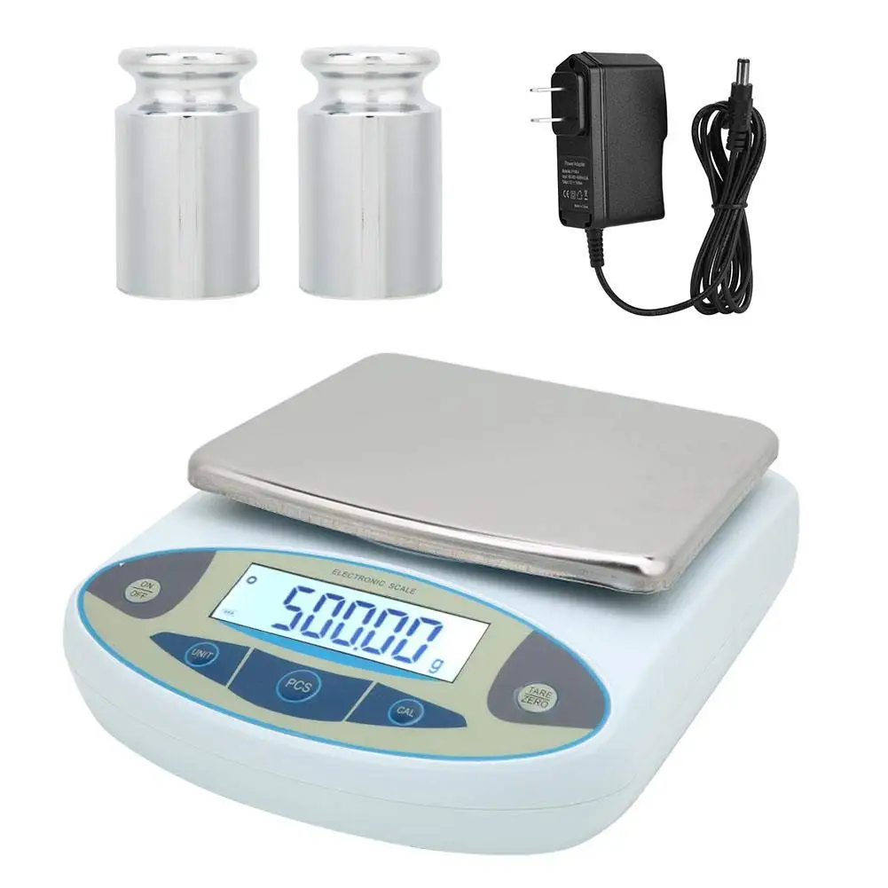 Lab Digital Electronic Balance Scale 20kg Weighing Accuracy 0.01g