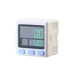 Digitale drukschakelaar met vacuüm-/negatieve manometer en steunbeugel voor drukmeting SMC-type
