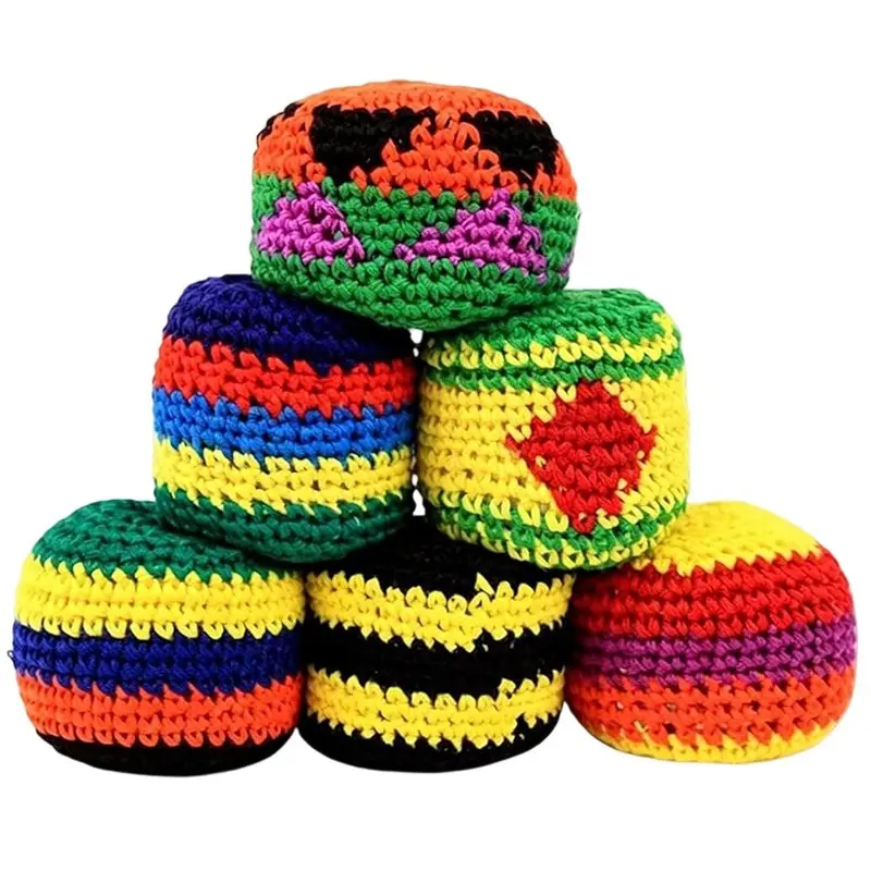 

Classic-Multi-Color Knitted Soft Knitted Kicking Ball Suitable For Beginners Suitable For Children