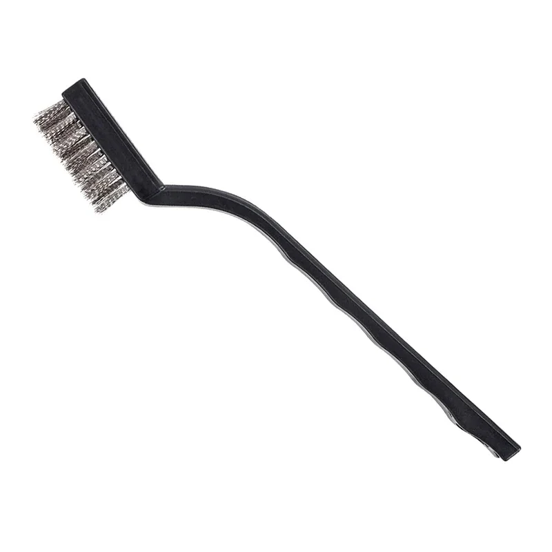 20 Pcs Wire  Metal Brush for Cleaning Welding Slag and Rust Scratch Brush Curved Handle Slag Brush Wire Rust