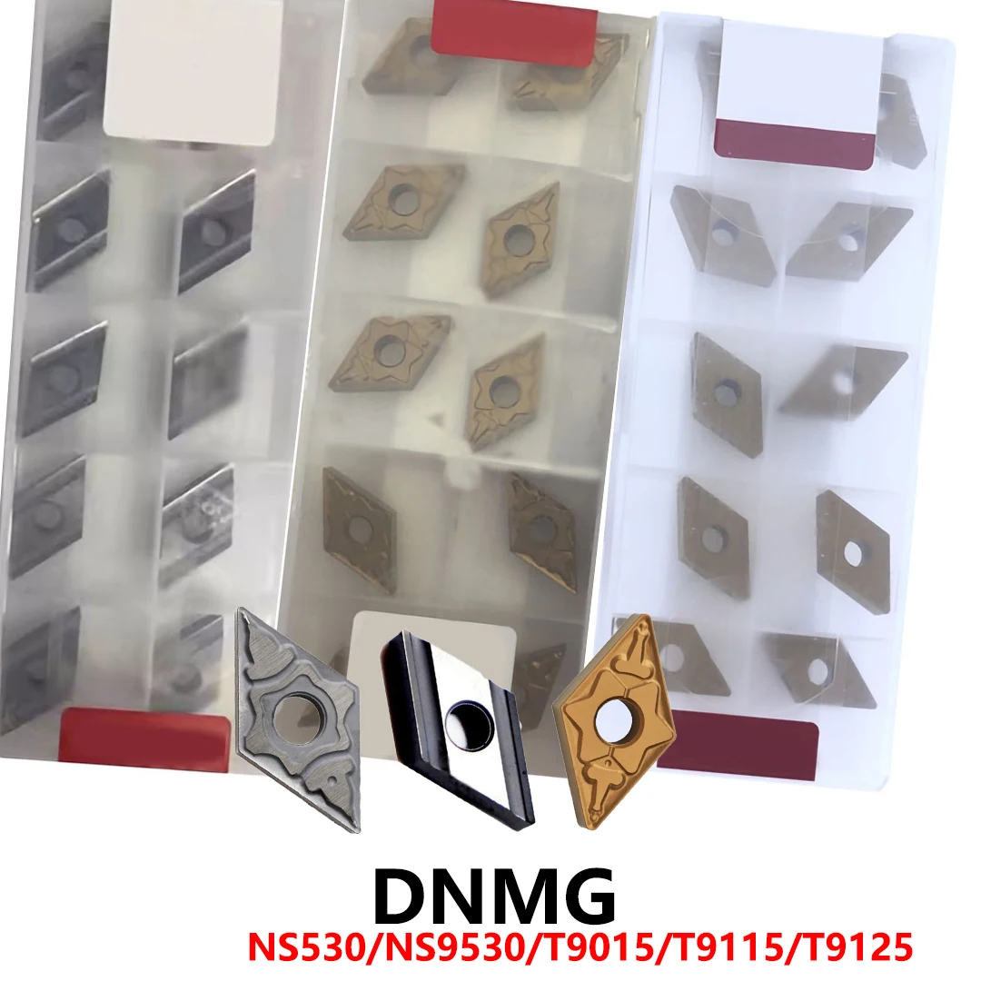 

Оригинальные DNMG 110404 DNMG110408 DNMG150404 DNMG150408 DNMG150412 DNMG150608 DNMG150612 TM TS L T9115 NS9530 Твердосплавные пластины с ЧПУ