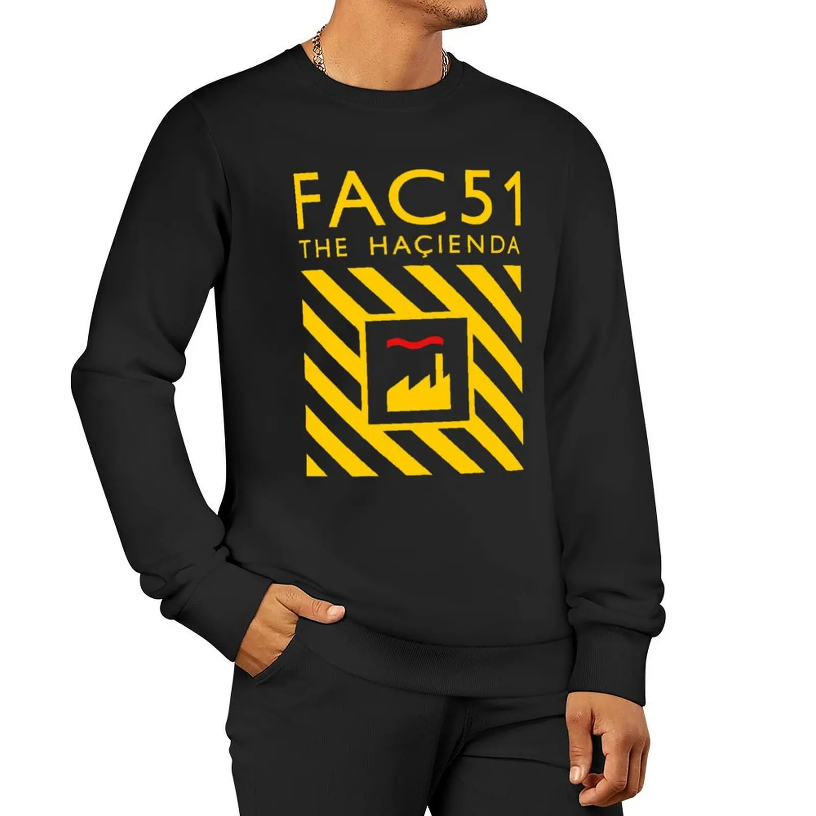 

BEST SELLER - FAC51 The Hacienda Merchandise Pullover Hoodie graphic t shirts men hooded shirt korean clothes hooded sweatshirts