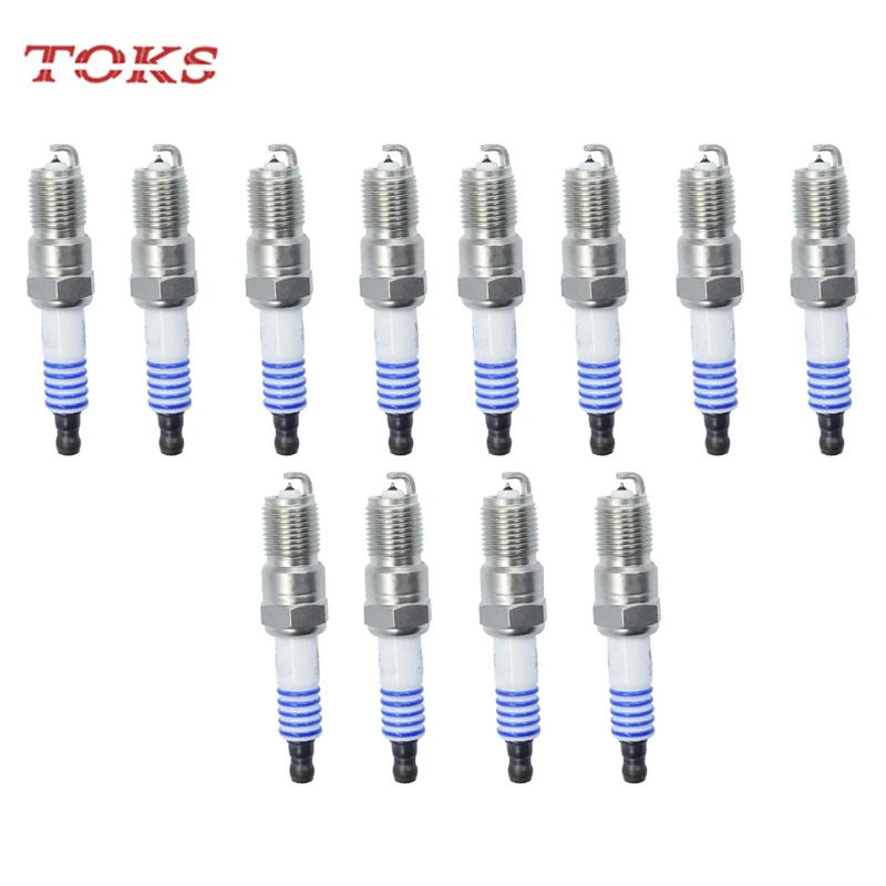 12pcs SP-493 AGSF32PM Platinum Spark Plug For Ford Mazda 3 5 CX-7 MX-5 Lincoln Miata SP-509 HJFS24FP AYFS22FM