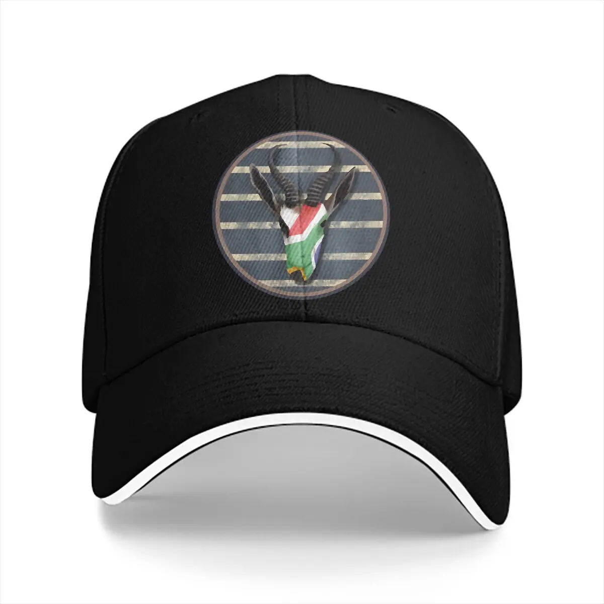 Summer Cap Sun Visor Springbok In The South African Hip Hop Enshrouded Peaked Hats