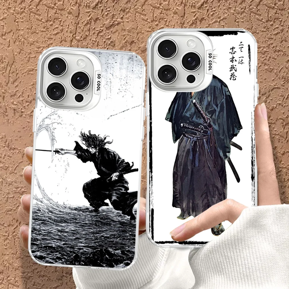 Vagabond Manga Phone Case For IPhone 16 15 14 13 12 11 Pro Max X XR XSMAX 8 7 Plus Matte Shockproof Back Cover