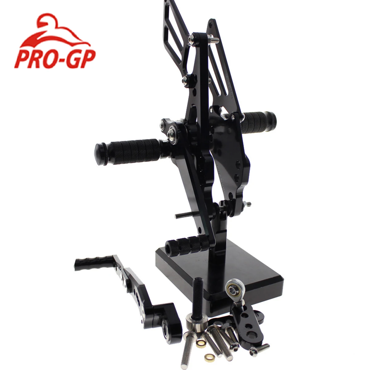 For Suzuki GSXR1000 K9 K11 2009-2016 Motorcycle Adjustable Rearset Footrests Footpegs Foot Rests Pegs Rear Pedals