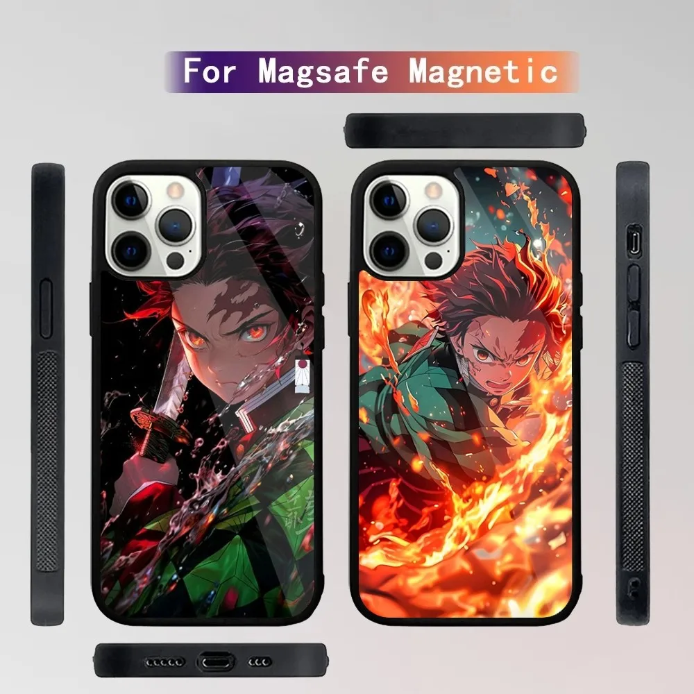 K-Kamado Tanjirou  Phone Case For iPhone 16,15,14,13,12,11,Plus,Pro,Max Mini Magsafe Magnetic Wireless Charging