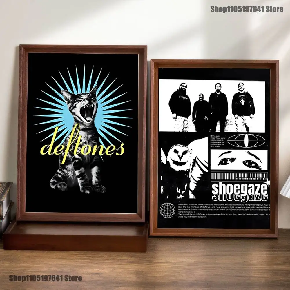 

Band D-Deftones Poster Prints Wall Art Picture Painting Gift Living Room Restaurant Bar Large Dec Sticker