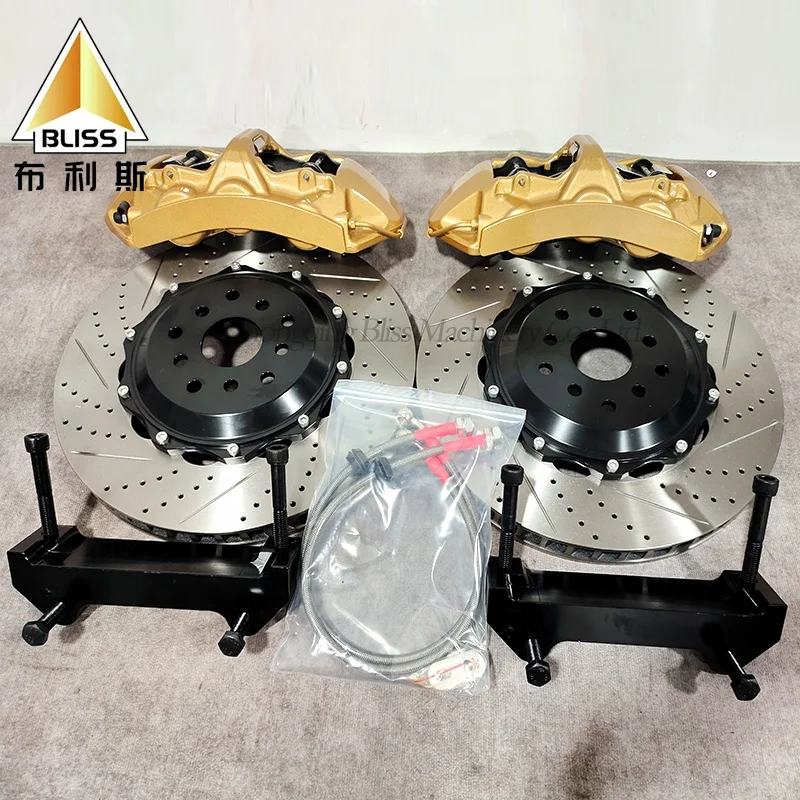 

Auto Parts Aluminum Alloy Racing Brake Caliper 6 Pot Gt6 Modified Brake Disc 355Mm 380Mm 405Mm Big Brake Kits