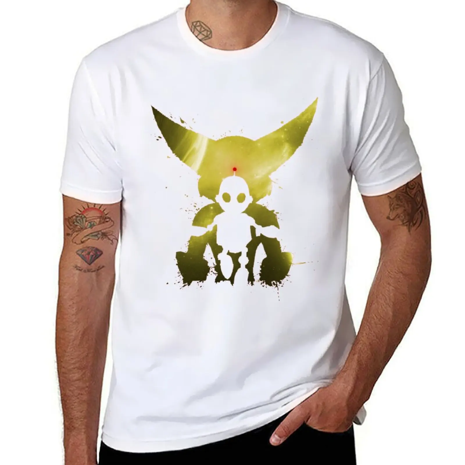 

Ratchet amp Clank Galaxy Yellow, Galaxy Yellow Ratchet and Clank T-Shirt t shirt man casual man t shirt cotton T-Shirt