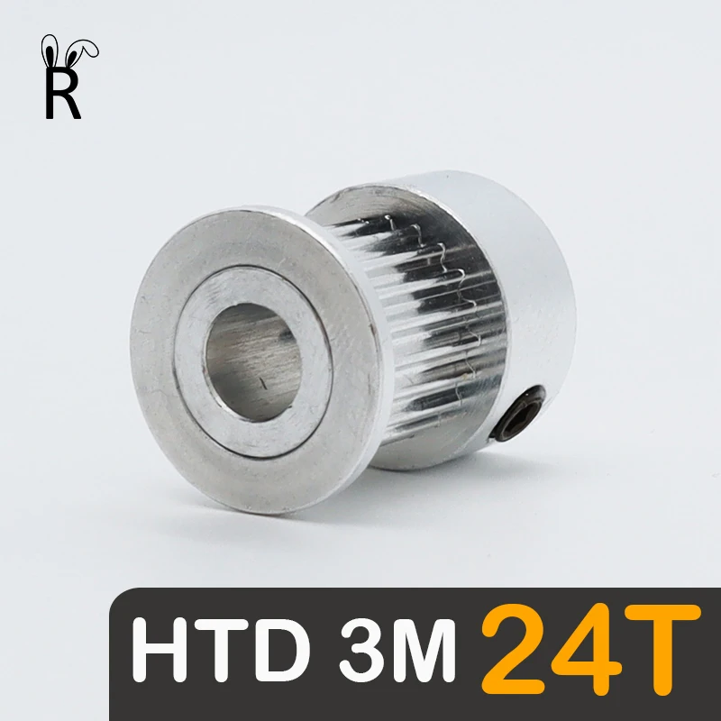 

HTD 3M 24Teeth Synchronous Wheel Bore 5/6/6.35/7/8/10/12/12.7/14/15mm 3M 24T Belt Width6/10/15mm Belt Pulley HTD3M Timing Pulley