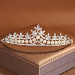 Itacazzo Bridal Headwear Silver-Colour Women's Sweet Wedding Dress Crown Girl Birthday Tiaras