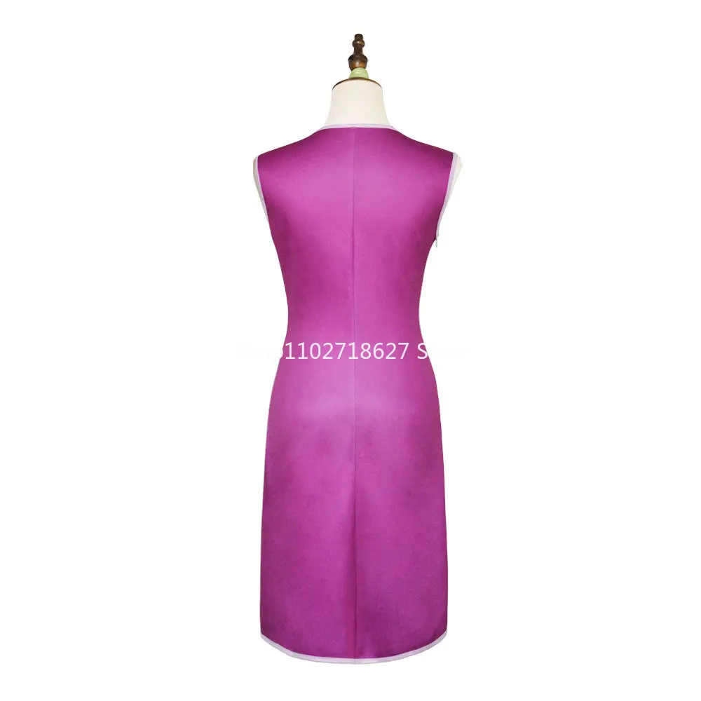 Anime Velma Daphne Purple Cosplay Costume Movie Character Blue Dress Halloween Costume for Women Girls Cosplay Costume