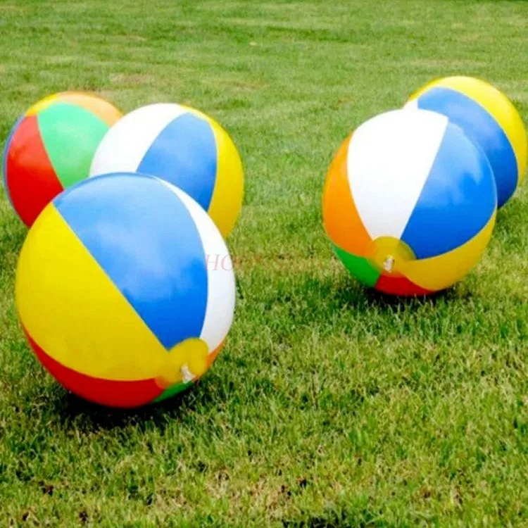 1 個の 6 花びらボール、6 色のボール、6 ピースラケット、子供用インフレータブルおもちゃ PVC