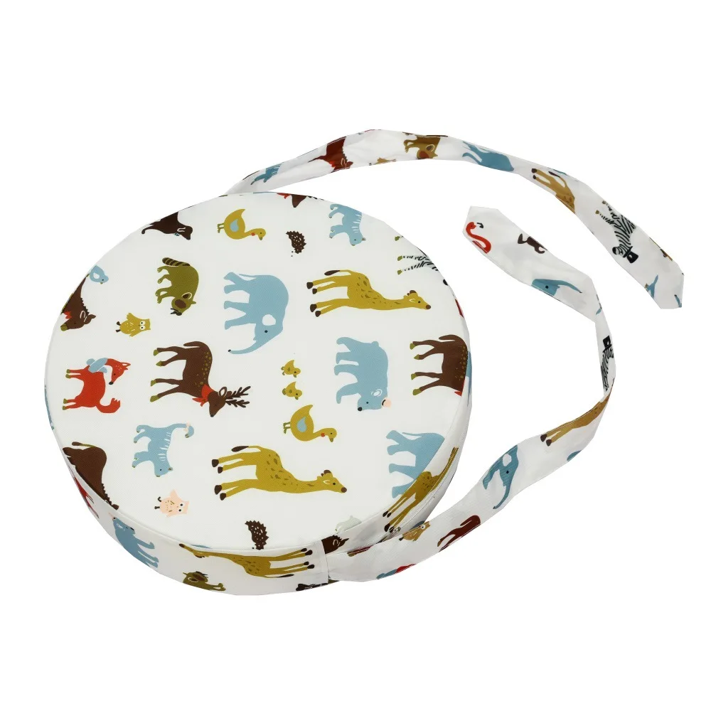 وسائد مقعد كرسي مرتفع لتناول الطعام للأطفال قابلة للتعديل وقابلة للإزالة لسلامة الأطفال والأطفال وزيادة وسادة مقعد معززة #4