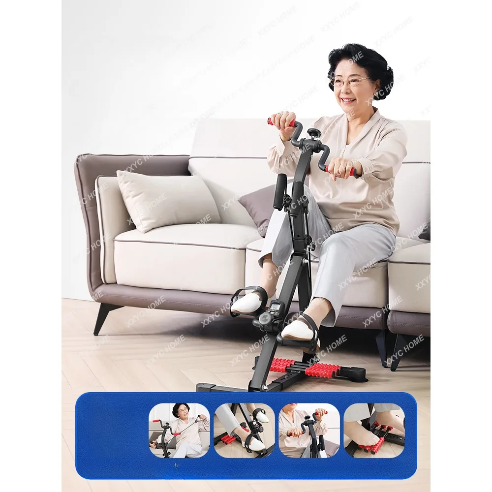 

Home Rehabilitation Training Machine Elderly Stroke Hemiplegia Upper and Lower Limbs Bicycle Arm Leg Muscle Exercise Equipment