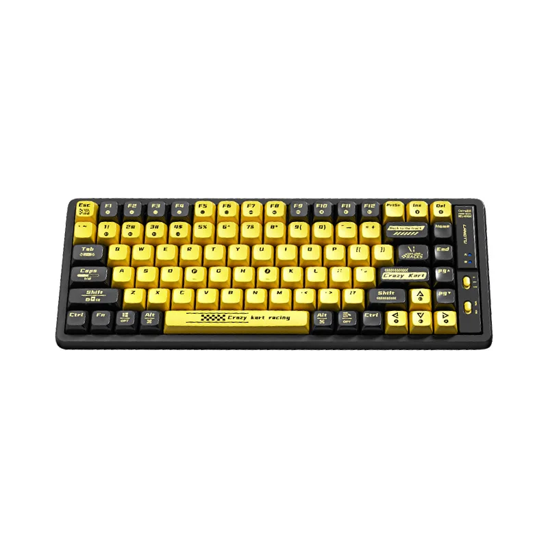 

Проводная механическая клавиатура L9, 85 клавиш, USB-игры, три режима проводной 2,4G, беспроводная связь для настольных компьютеров, ПК, ноутбуков, клавиатуры