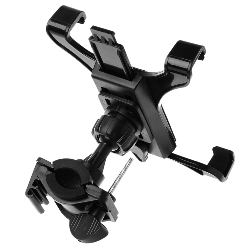 Y1UB All-in-One Indoor Cycling Bike Mount Holder Portable Compact Tablet Phone Pad Bracket for Gym Handlebar Exercise Bikes