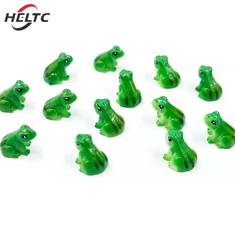 5/10Pcs Mini Frog Statue,animal Model,fairy Tale Garden Micro Landscape,resin Crafts,home Decoration Accessories,party Decoratio