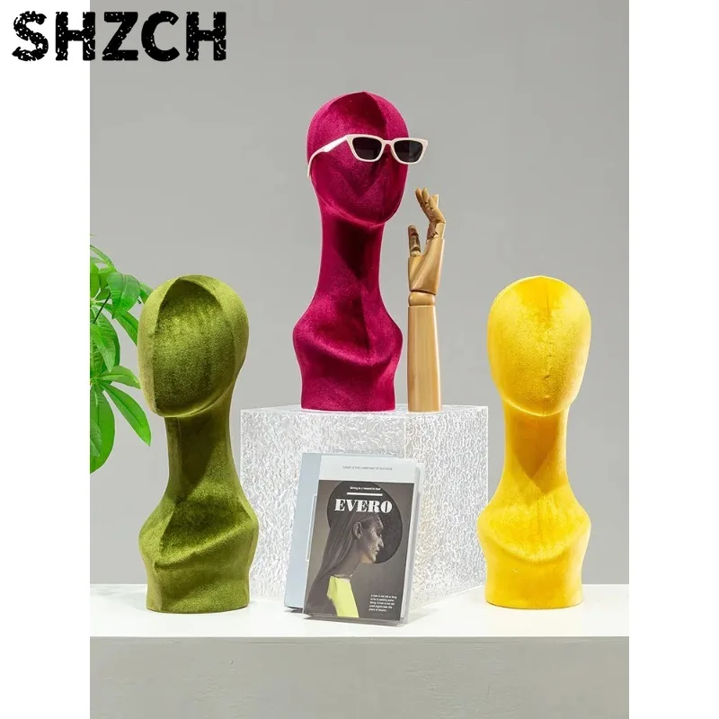 Hat Display Stand Wig Head Mould Foam Scarf Accessories Holder Men's Hat Support Mannequin Dummy Model Head