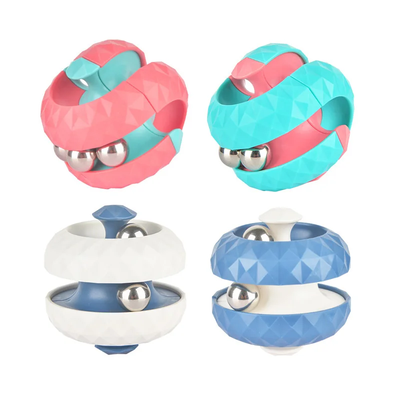 Zabawki antystresowe dla dzieci Orbit Ball Cube zabawka sensoryczna antystresowa zabawki fidget dla dzieci spinner prezenty dla dzieci trening skoncentrowania