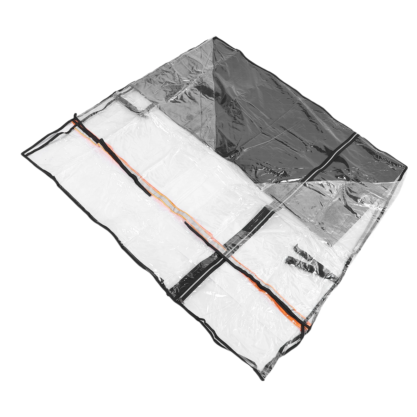Forklift Cover Dust Rain Wind Proof Transparent EVA Protective Enclosure All Weather Forklift Sunshade
