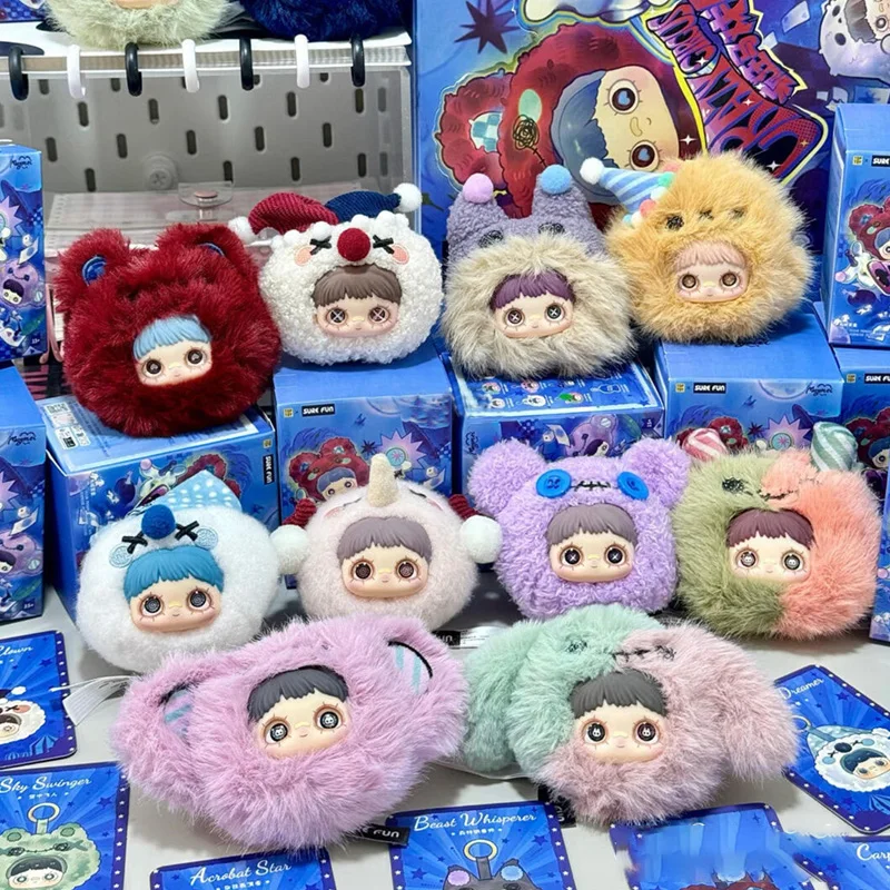 

Maymei Crazy Cirgus Series Blind Box Cute Maymei V4 Vinyl Plush Mystery Box Kawaii Anime Doll Surprise Bag Keychain Pendants Toy