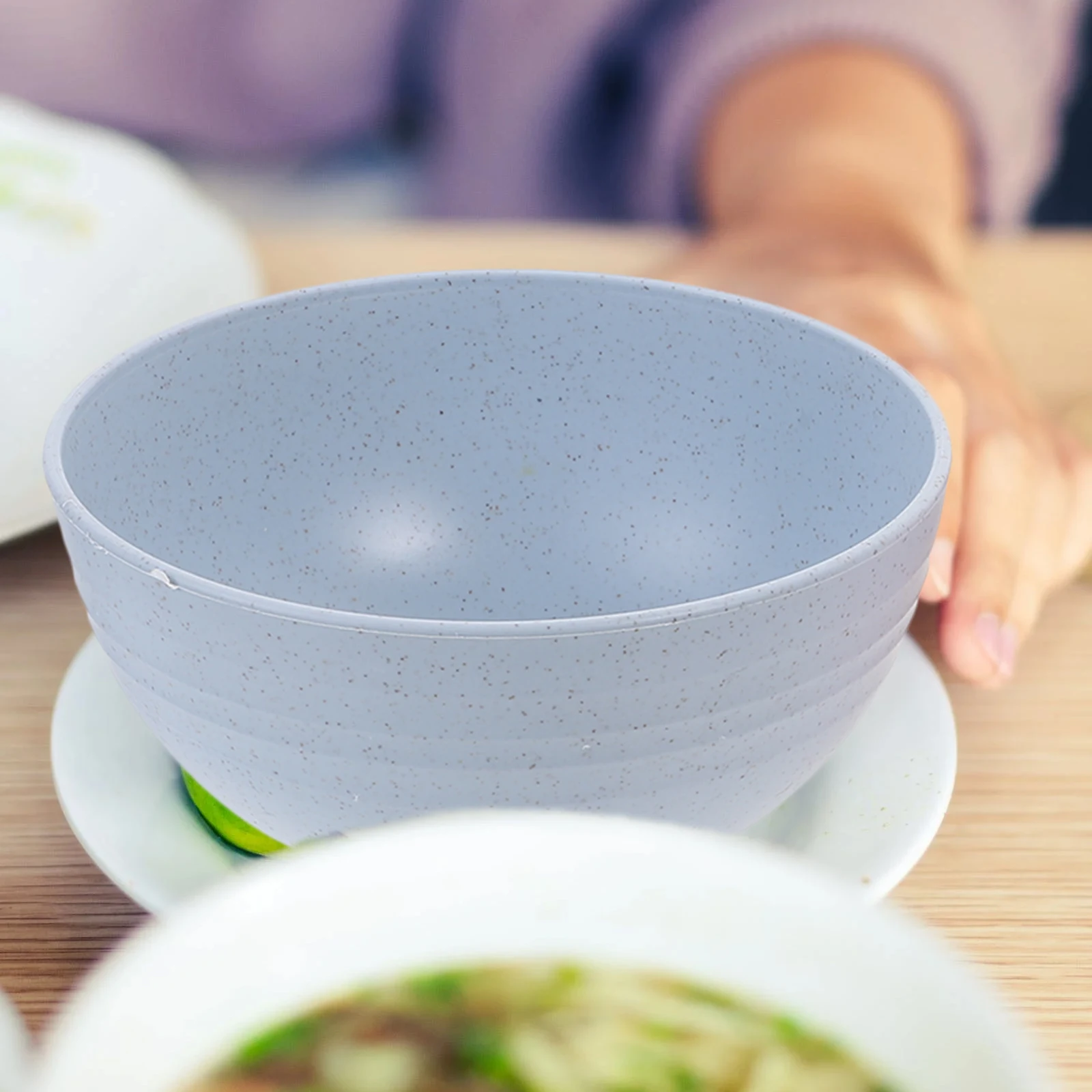 

4Pcs Unbreakable Cereal Bowls Microwave Safe Multifunctional Kitchen Storage 128 Unbreakable Bowls Bowl Set Bowl Set