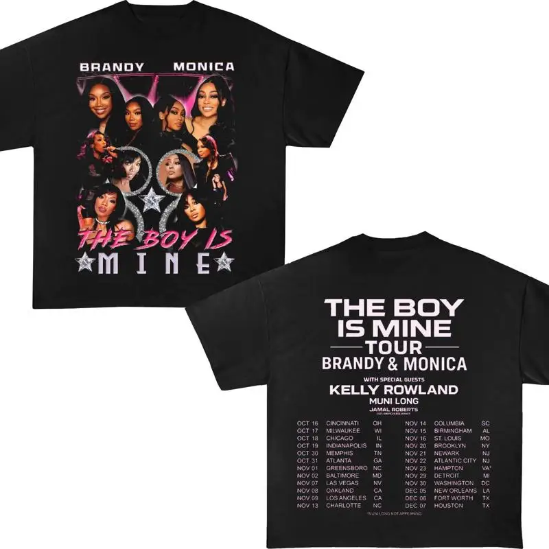 The Boy is Mine Brandy and Monica Concert 90s R&B Graphic 2025 Unisex T-Shirt