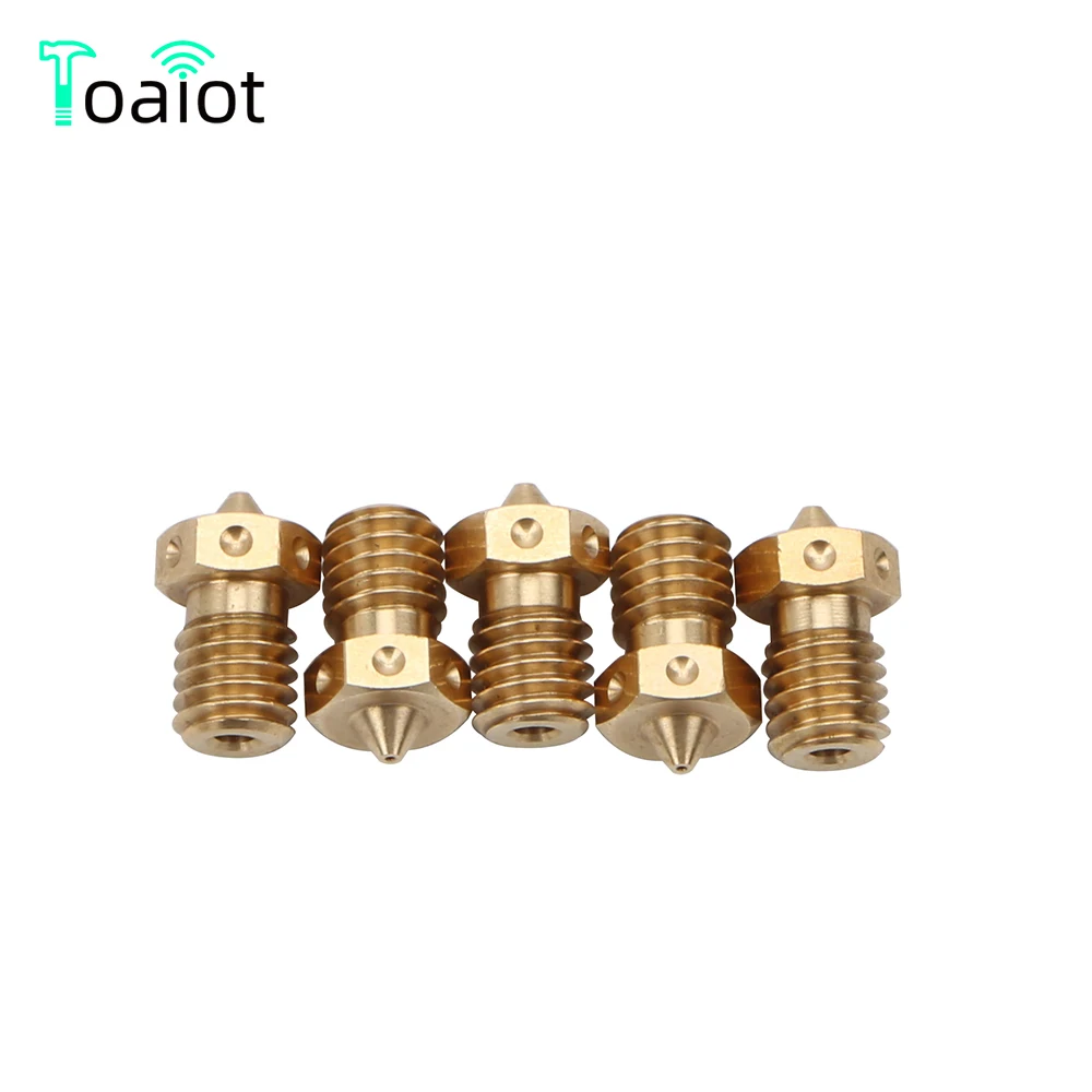 

1/2/5pcs 3D Printer Nozzles V6 Nozzles Hotend 1.75mm Filaments 3D Printers Nozzle Titan J-head Extruder Impresora 3D