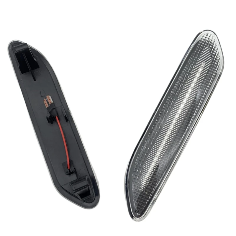 AU04 -1Pair Side Fender LED Turn Signal Light Marker Lamp For Mini R61 Paceman R60 Countryman 10-17 63139802569 63139802570