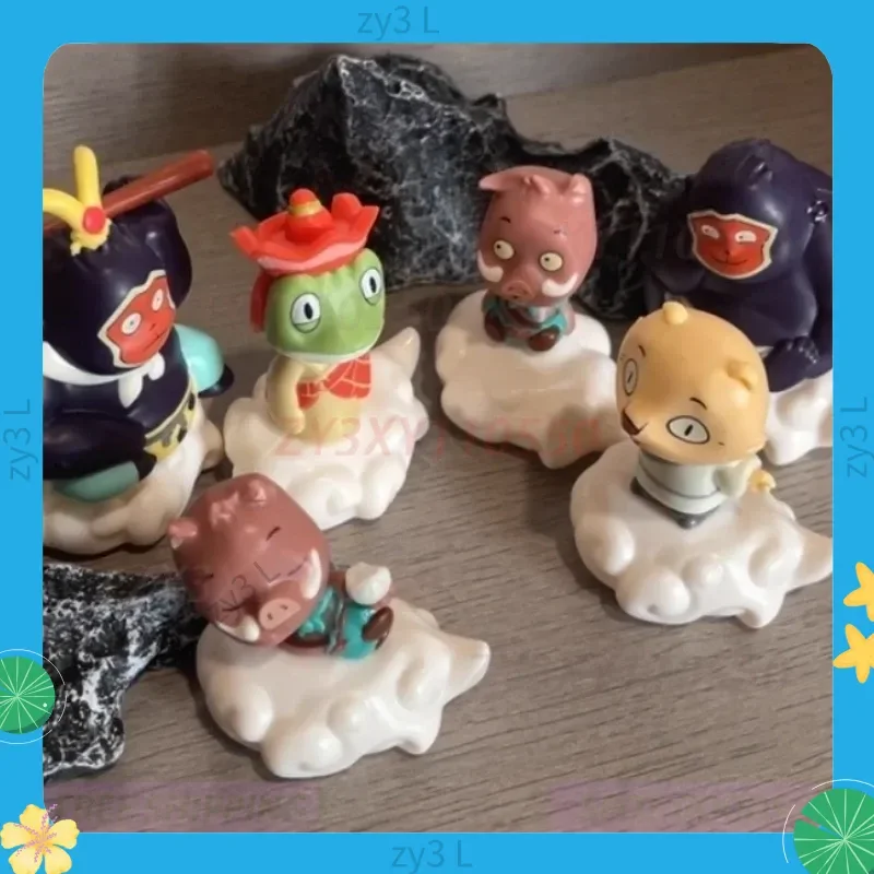 

2025 New Authentic Lang lang Mountain Little Monster Movie Anime Peripheral Blind Box Ornament Gift for Friends during Festivals