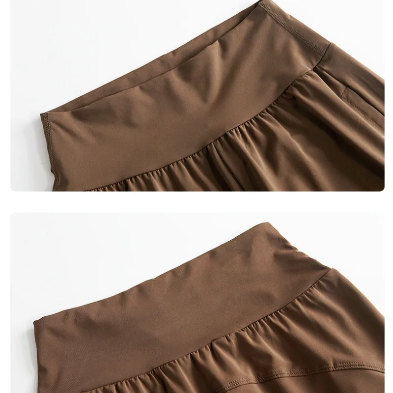 DRUR S-4XL اليوغا مجموعة النساء قمصان رياضية سراويل رياضية مجموعة 2 قطعة قصيرة اللياقة البدنية القمم Sweatpants دعوى الإناث الصيف ملابس رياضية الزي