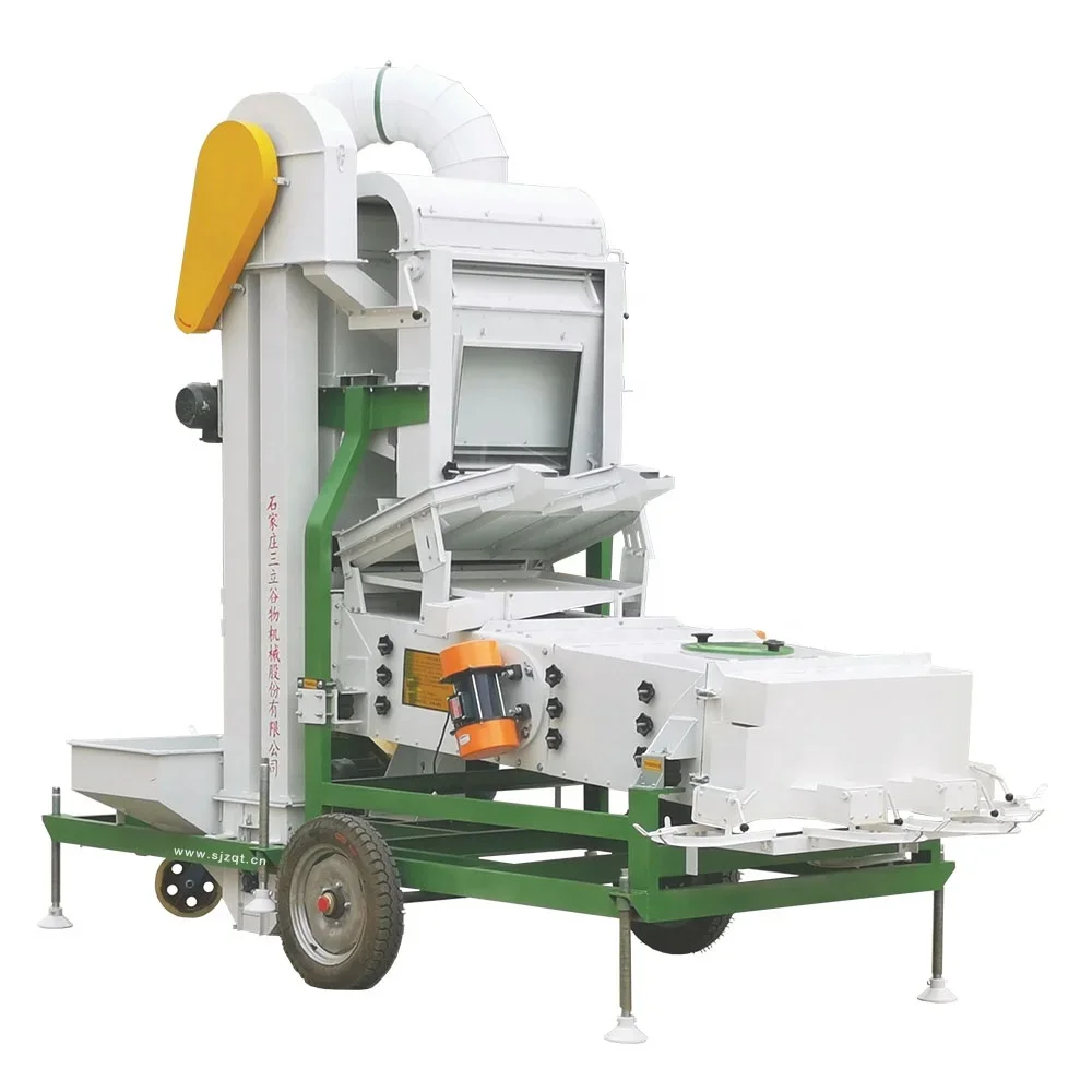 5XF-5 Sesame combination seed cleaning machine grain cleaner grader for sale